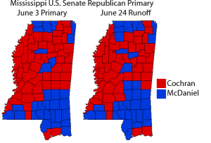 Runoff Results by County